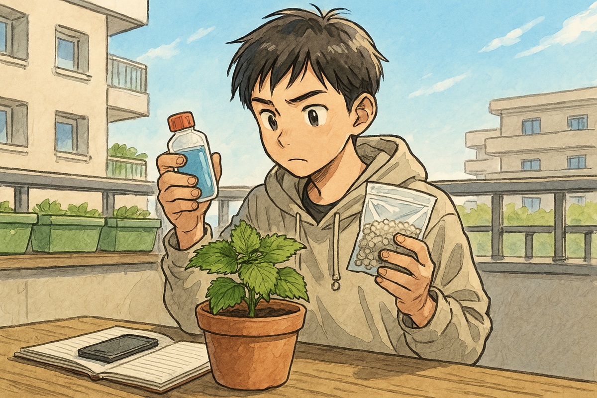 大葉の肥料でおすすめのタイプはどれ？