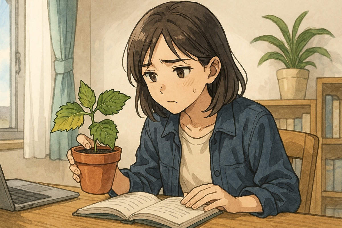 大葉の肥料不足を見抜くサインとは？