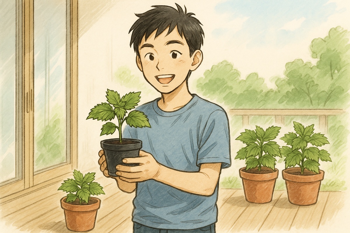 大葉を挿し木で増やすメリット