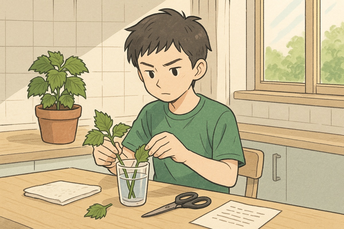 大葉の挿し木のやり方を手順で解説