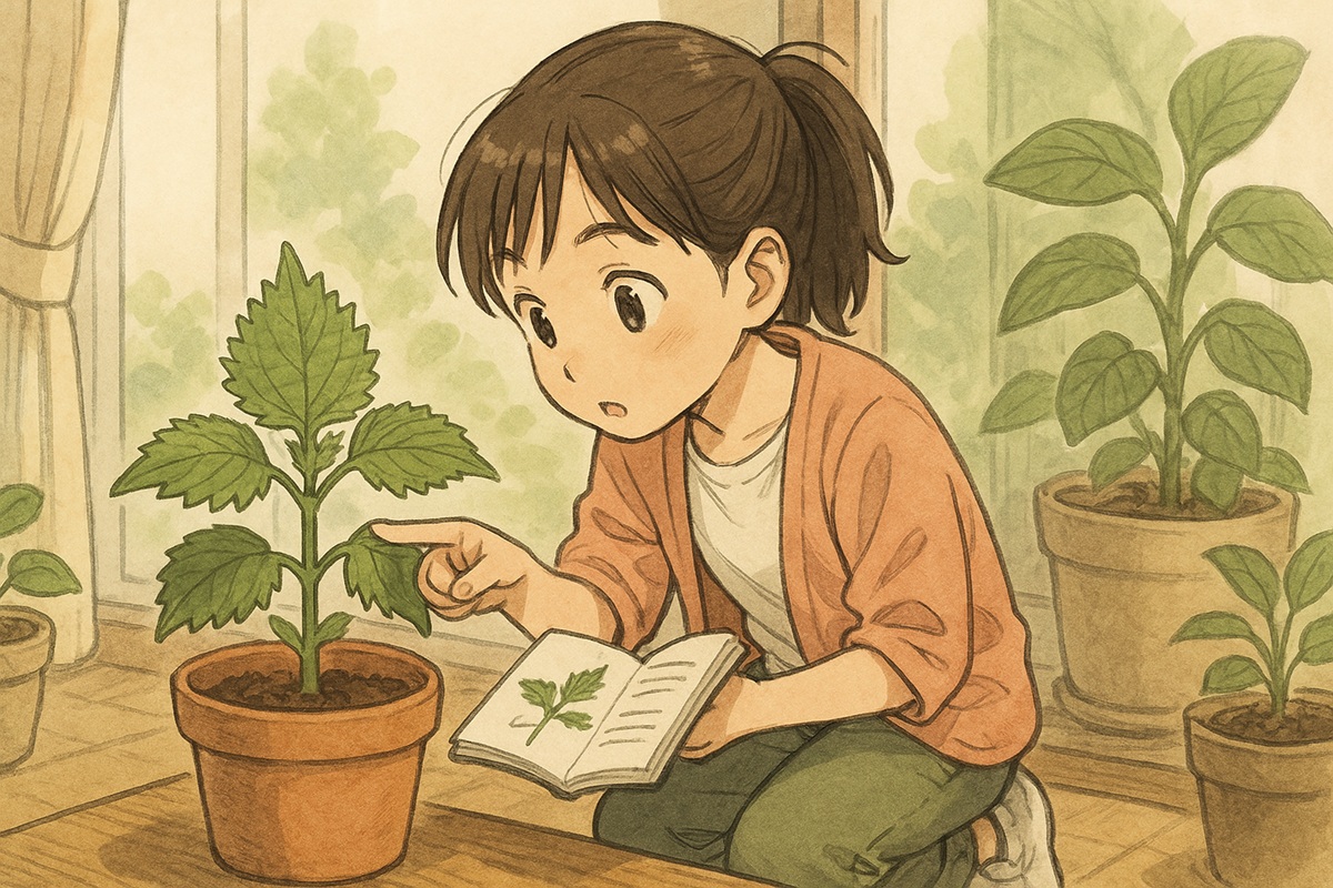 大葉はどこから摘めばいい?