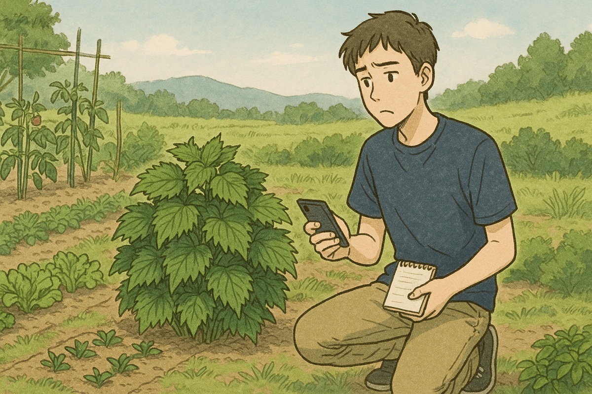 大葉を畑に植えてはいけない理由とは