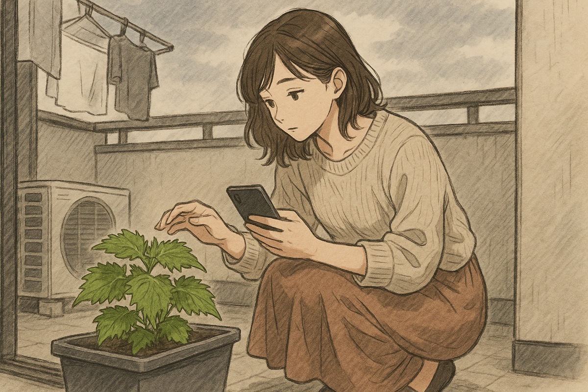 大葉はベランダの日陰でも育つのか