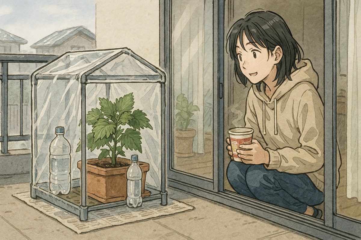 冬でも育つほったらかし大葉栽培法