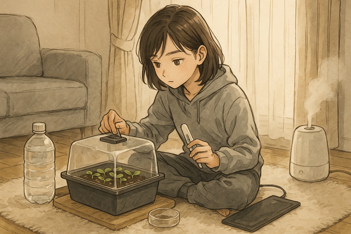 大葉が発芽しやすい温度と保ち方の工夫