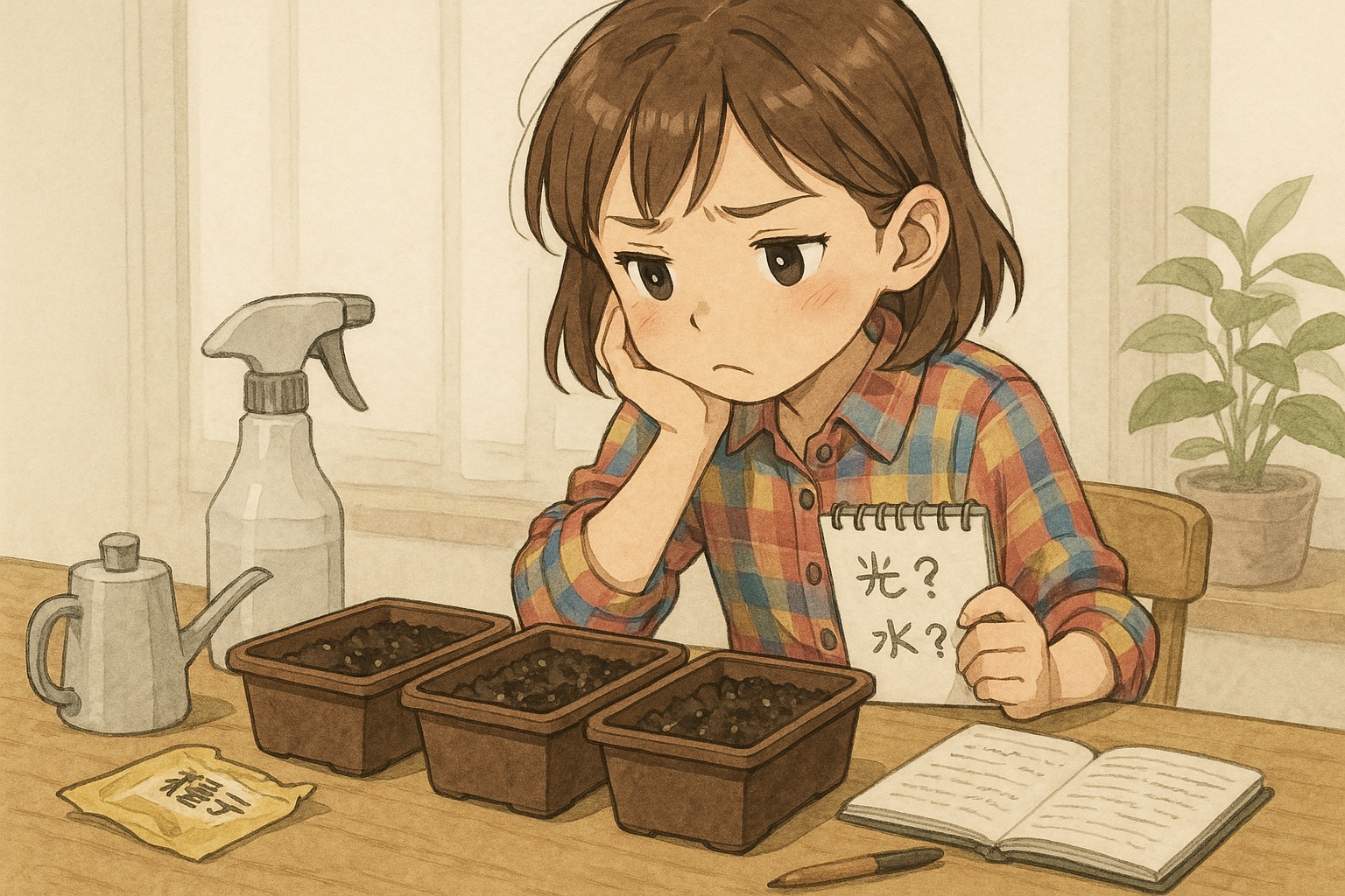 大葉が発芽しないときの主な原因