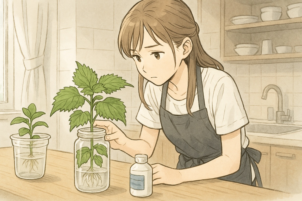 大葉を水耕栽培で育てる際の注意点