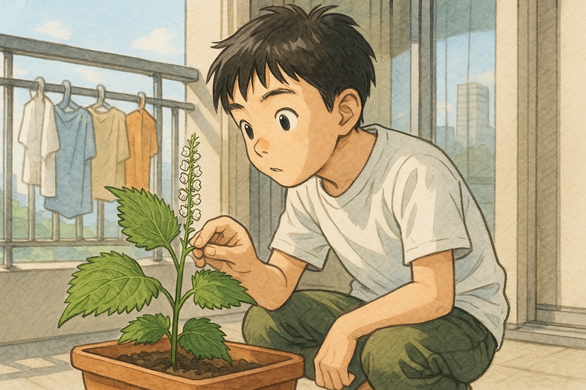 大葉の花が咲く主な理由とは？