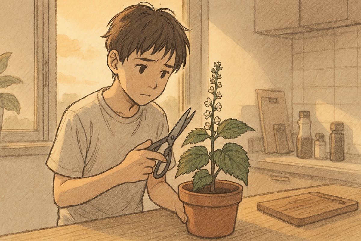大葉の花が咲いたら終わりって本当？