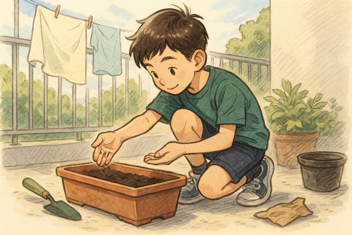 ルッコラの種まきの方法を解説
