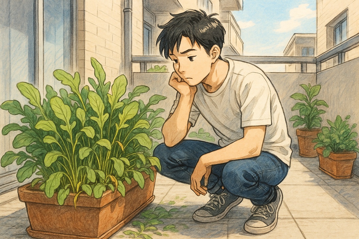 ルッコラを間引きしないとどうなる