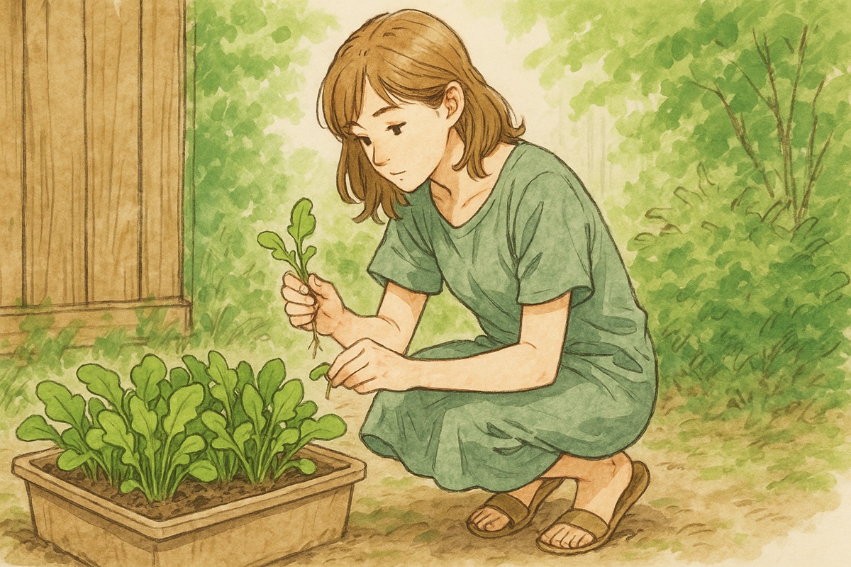 ルッコラの間引きのやり方を知っておこう