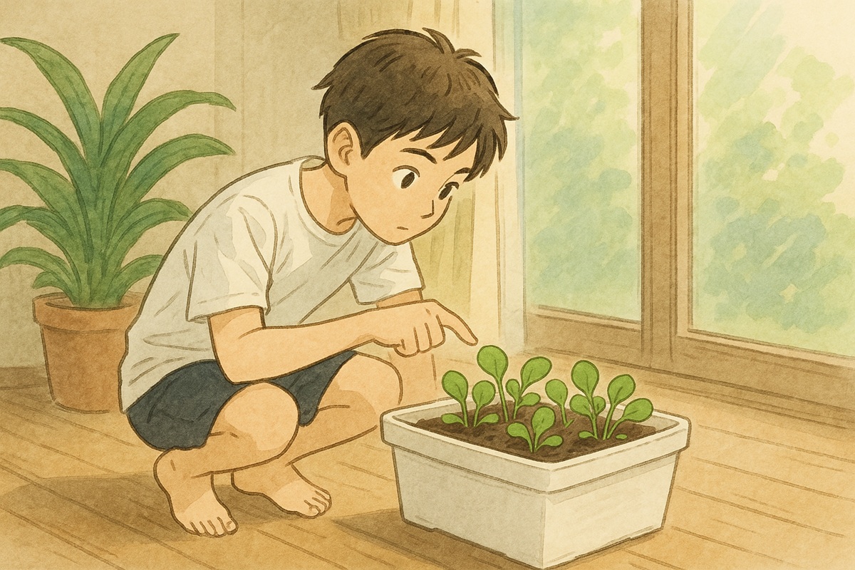 ルッコラの間引きの1回目はいつやるか