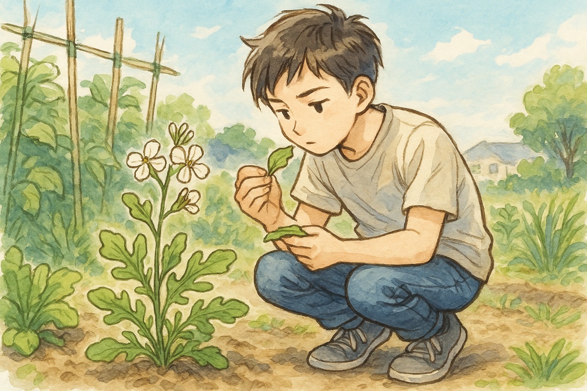 ルッコラの花が咲いたあと葉は食べられる？