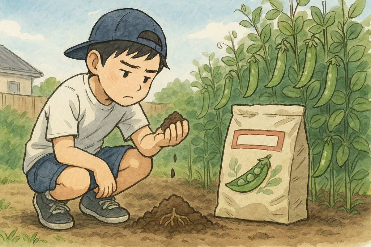 スナップエンドウの肥料はいらないと言われる理由