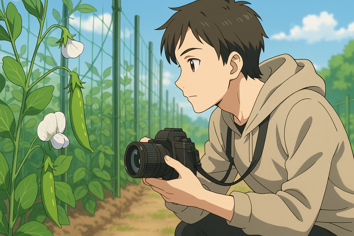 スナップエンドウの花が咲いてから収穫までの期間と目安