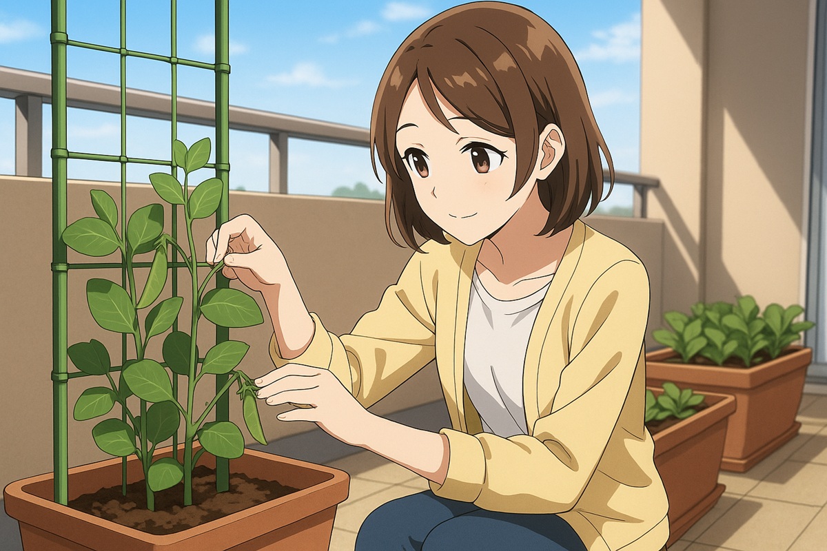 スナップエンドウの育て方｜苗からの栽培ポイント
