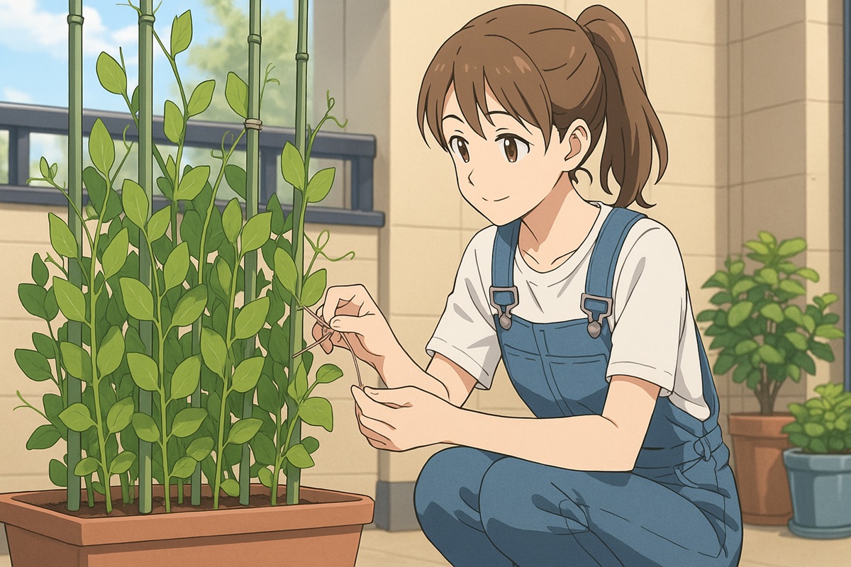 密植栽培でのスナップエンドウの育て方のポイント