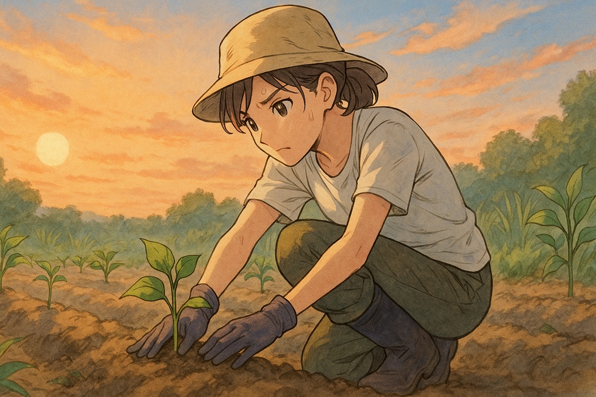 さつまいもの8月植えは「超遅植え」の挑戦