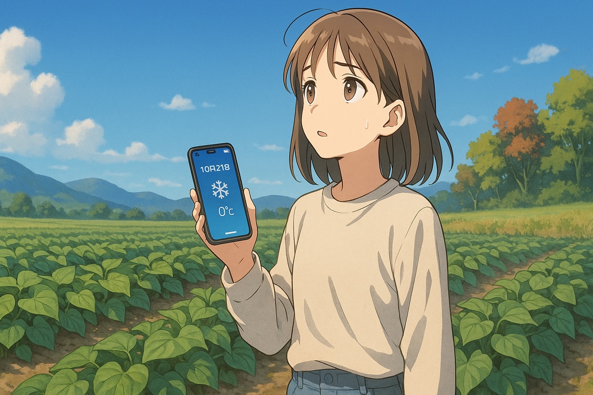 さつまいもを植えるうえで地域で異なる初霜のタイムリミット