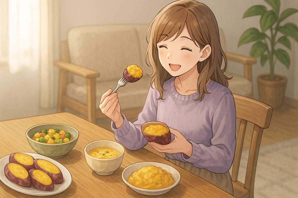 さつまいもの繊維が気にならないおすすめの食べ方