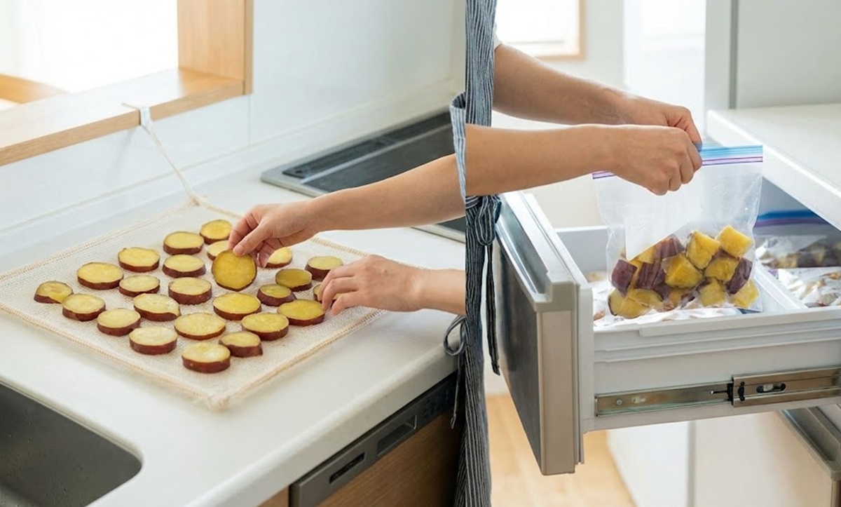 さつまいもを冷凍や干し芋にする保存の裏技