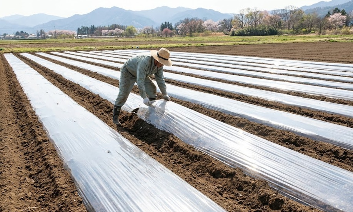 春のさつまいも苗床準備と土壌消毒の重要性