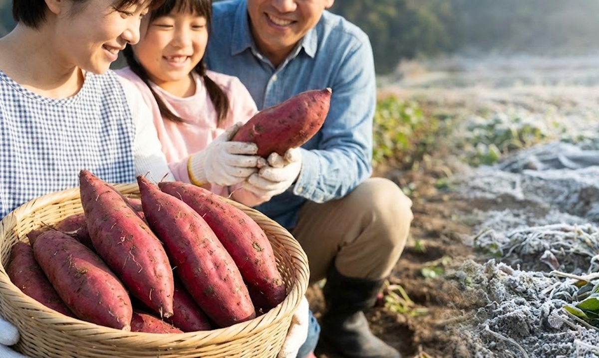 さつまいもの霜害に注意した収穫時期の正しい判断