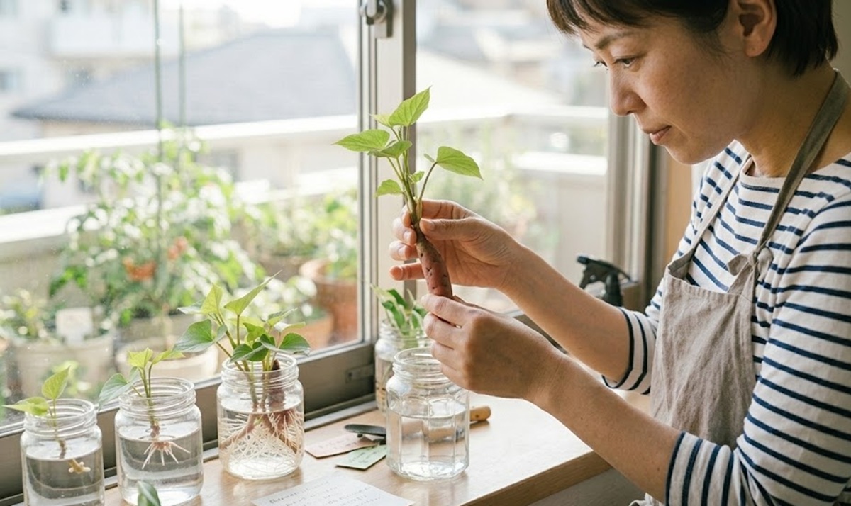 苗を直接水に浸ける「水出し」や「水挿し」を行う際の注意点