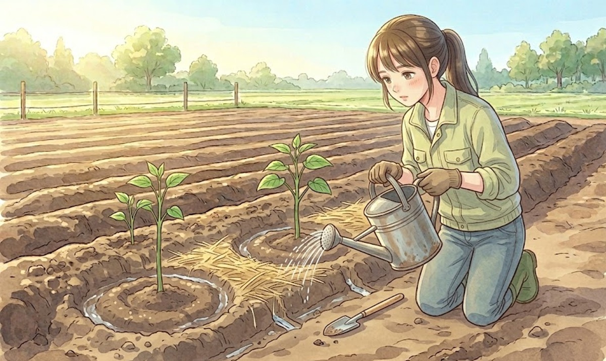 植え付け後の水やりの頻度と種芋が腐るのを防ぐ対策